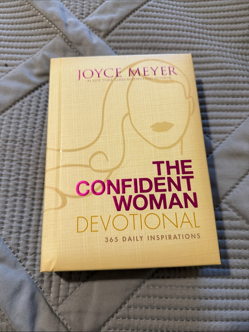 The Confident Woman Devotional - Pink & Gold